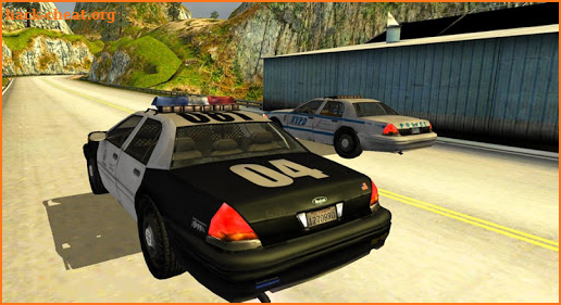Turbo Police Car Driving 3D screenshot