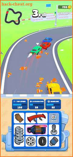 Turbo Tactics - Merge & Race screenshot