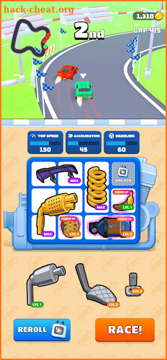 Turbo Tactics - Merge & Race screenshot