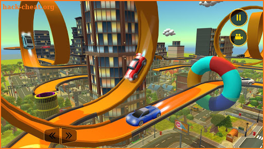 Turbo Torque Traffic Racer: Mega Sky Ramps screenshot
