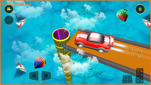 Turbo Torque Traffic Racer: Mega Sky Ramps screenshot