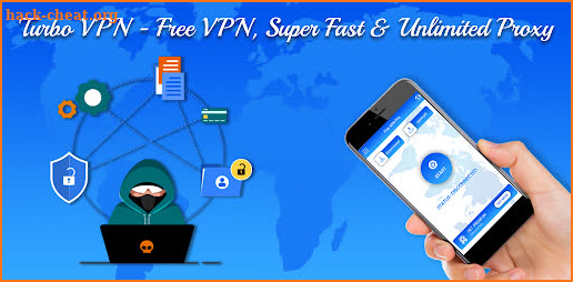 Turbo VPN - Free VPN, Super Fast & Unlimited Proxy screenshot