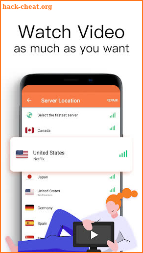 Turbo VPN Lite- Free VPN Proxy Server & Fast VPN screenshot