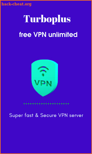 Turbo+ vpn unlimited free server screenshot