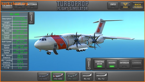 Turboprop Flight Simulator 3D screenshot