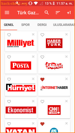 Türk Gazeteleri screenshot