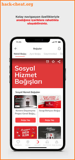 Türk Kızılay Mobil screenshot