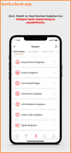 Türk Kızılay Mobil screenshot