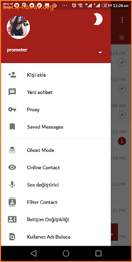 Türkçe (Turkish) Telegram - Unofficial screenshot