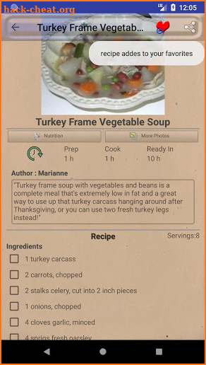 Turkey Recipes screenshot