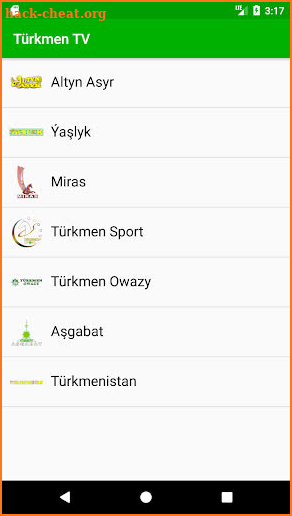 Türkmen TV screenshot