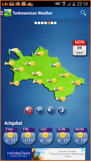 Turkmenistan Weather screenshot