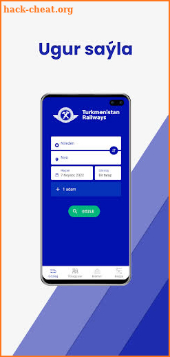 TurkmenistanRailways screenshot