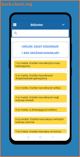 Türkmenistanyň Raýat Kodeksi screenshot