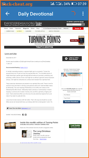 Turning Point Ministry - Dr. David Jeremiah screenshot