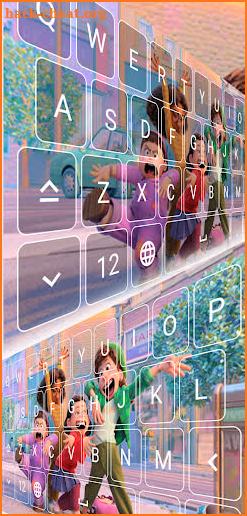 Turning Red Keyboard Themes screenshot