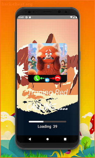 Turning Red Prank Video Call screenshot