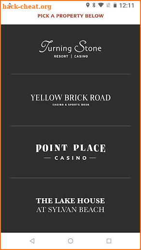 Turning Stone Resort Casino screenshot