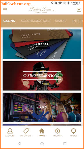 Turning Stone Resort Casino screenshot