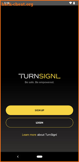 Turnsignl screenshot