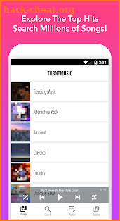 TurntMusic Free Music Streamer screenshot