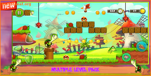 Turtle Adventure World- Super Jungle Adventure Run screenshot
