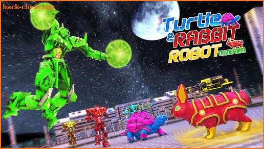 Turtle and Rabbit: Robot Transform Games screenshot