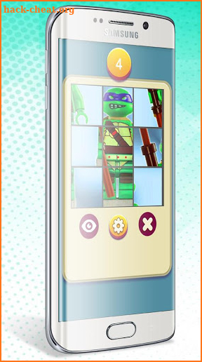 Turtle Puzzle Ninja Kids New screenshot