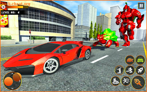 Turtle Robot Shooting- Grand Robot Transform Game screenshot