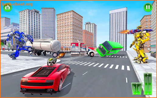 Turtle Robot Transform Car Super Robot Games screenshot