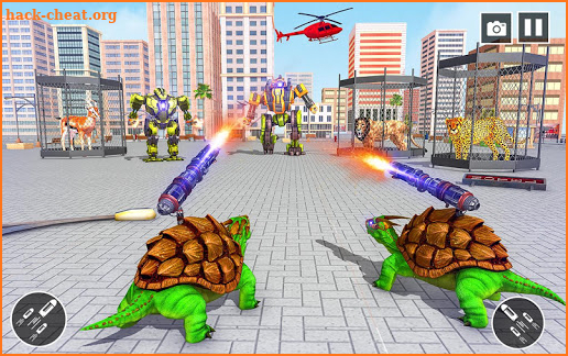 Turtle Transformation Robot:Multi Robot Game screenshot