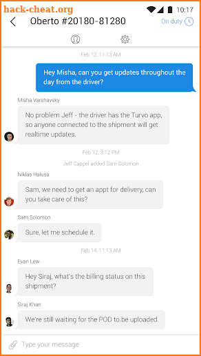 Turvo Driver screenshot