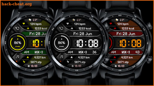 TUSARAD DIGI WS 8 Watch face screenshot