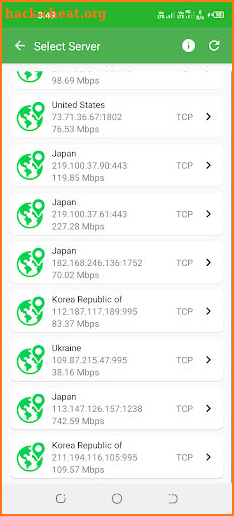 Tusk VPN screenshot