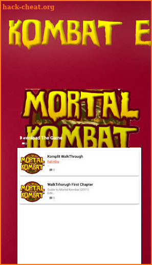 Tutorial Mortal Kombat With PPSSPP Emulator Game screenshot