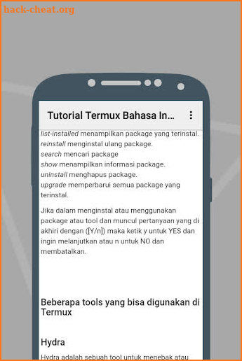 Tutorial Termux Bahasa Indonesia screenshot
