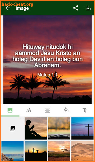 Tuwali Ifugao Bible screenshot