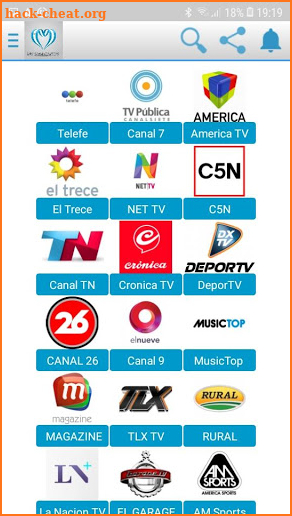 TV Argentina en Vivo - TDA screenshot