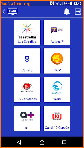TV Canales México screenshot