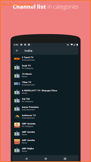 TV Channels screenshot