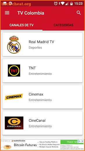 TV Colombia screenshot