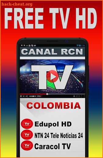 TV Colombia : Live Programs Free TV Sat Guide screenshot