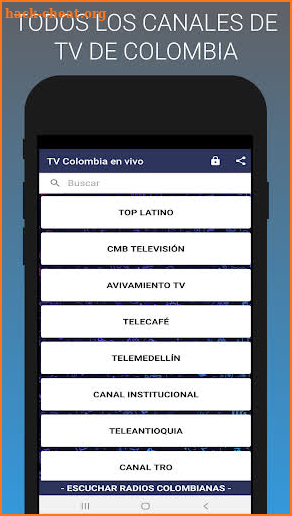 TV Colombiana en vivo - Canales de Colombia gratis screenshot