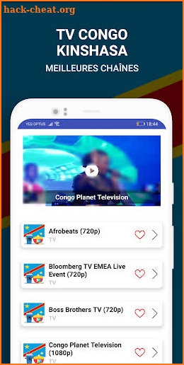 TV Congo Kinshasa Live Chromecast screenshot