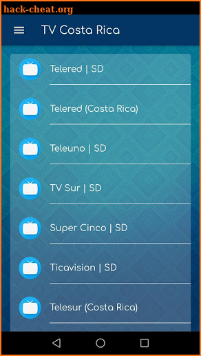 TV Costa Rica screenshot