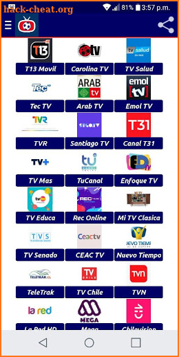 TV de Chile en Vivo - TV Abierta screenshot