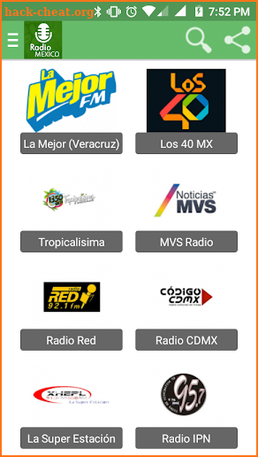 TV de Mexico en Vivo + Radios Online screenshot