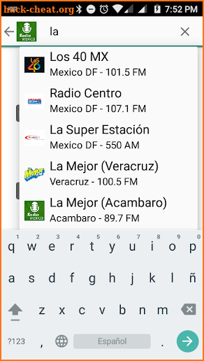 TV de Mexico en Vivo + Radios Online screenshot