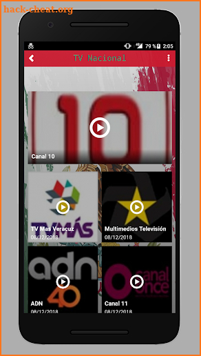TV de México Televisión Méxicana y Mas screenshot