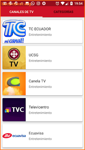 TV Ecuador screenshot